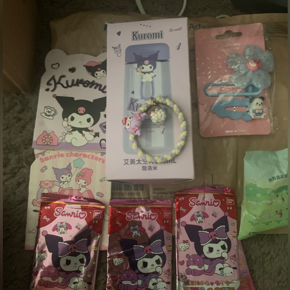 Sanrio Kuromi Accessory & Blind-Box Grab Bag - Black, Pink, Purple, Blue, Yellow - Picture 2 of 4